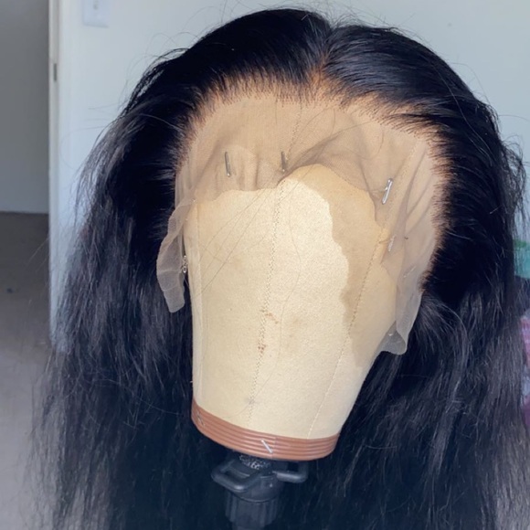 Straight lace front wig 22 Inches